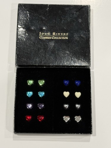 Set cuore perle finte