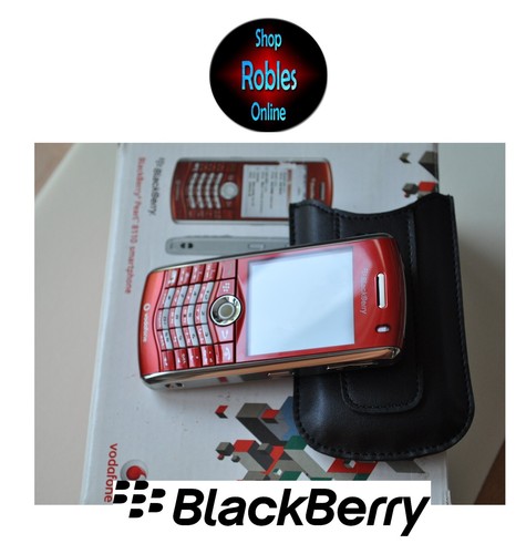 Blackberry pearl 8110 - blackberry, red